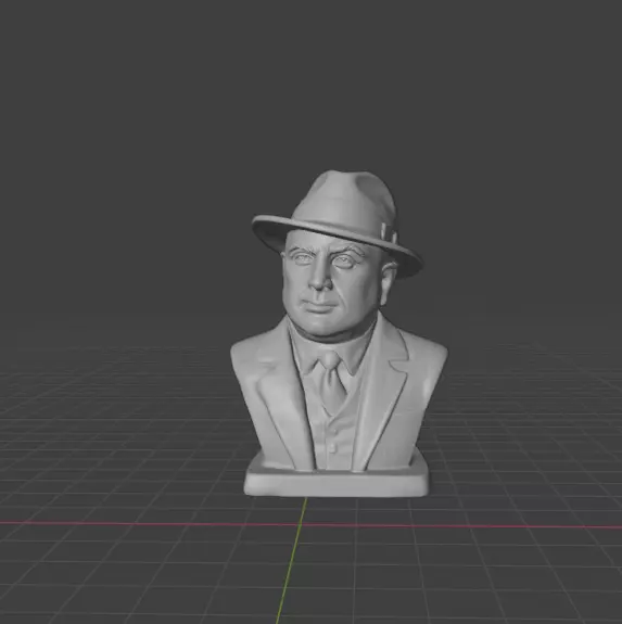 Al Capone 3D print model_17