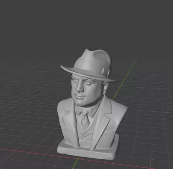 Al Capone 3D print model_13