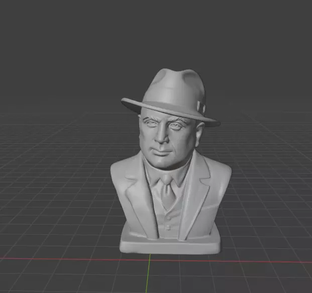 Al Capone 3D print model_7