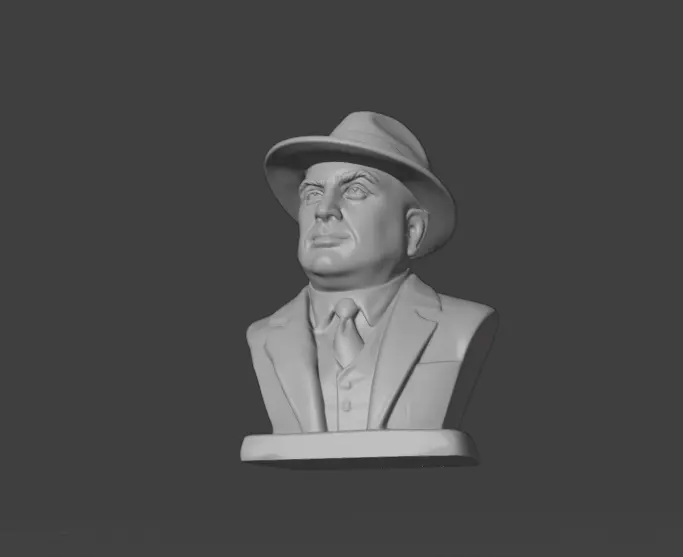 Al Capone 3D print model_15