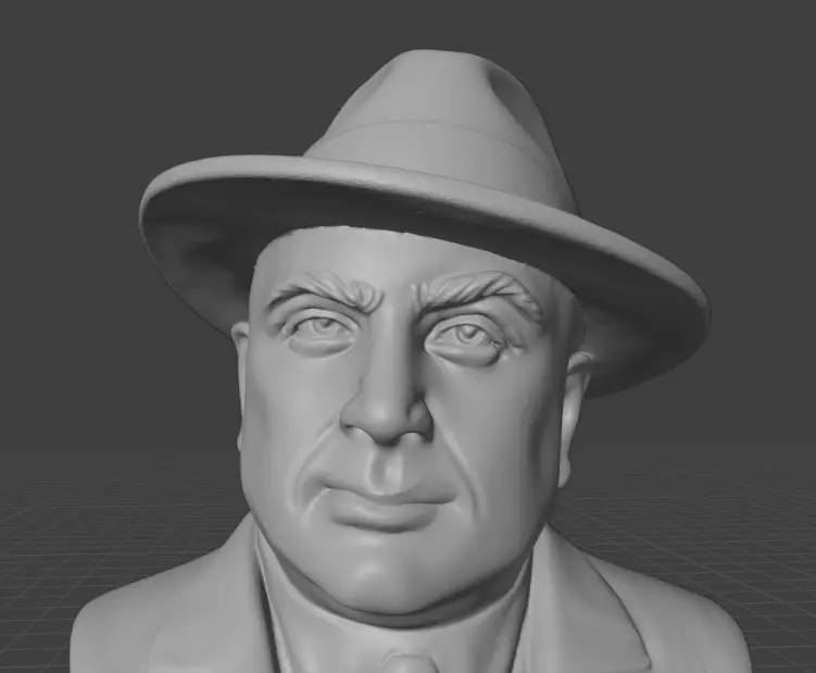 Al Capone 3D print model_18