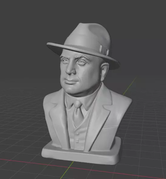 Al Capone 3D print model_9