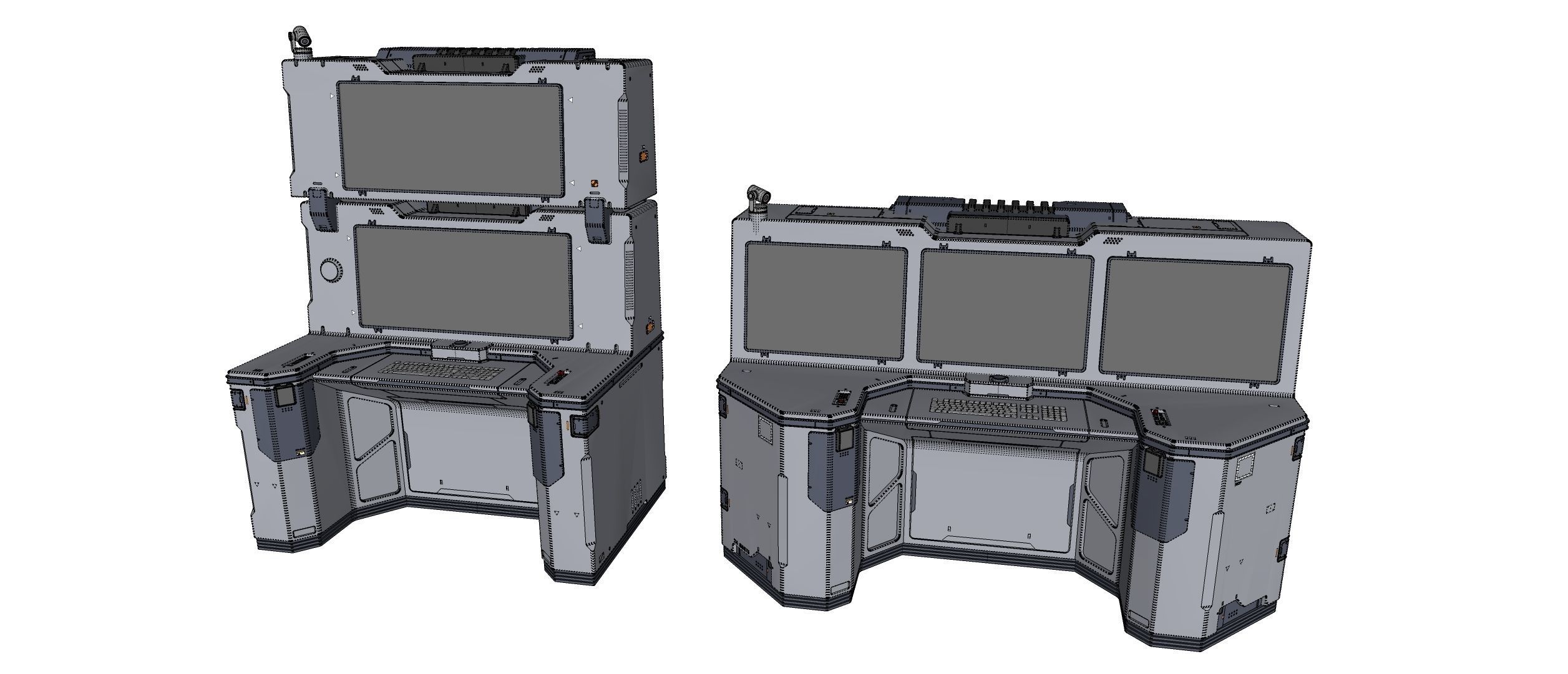 sci fi terminal 2 3D model_37