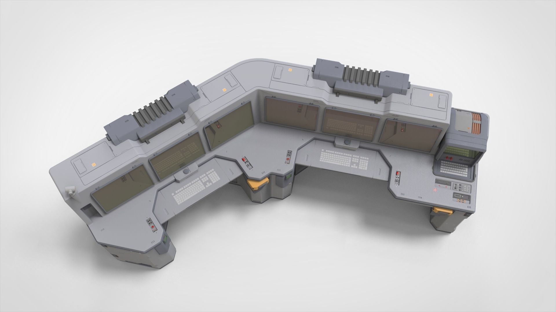 sci fi terminal 2 3D model_25