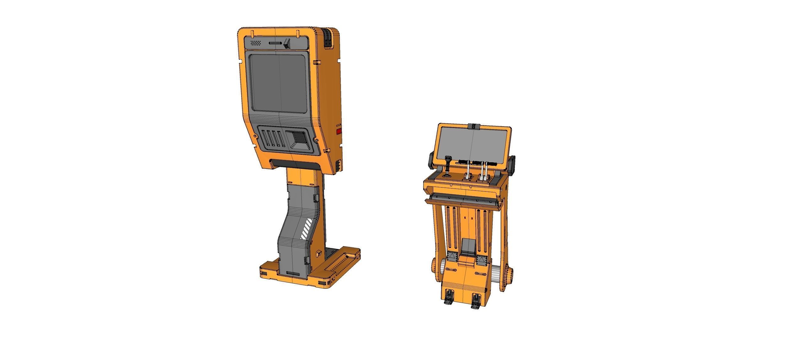 sci fi terminal 2 3D model_38