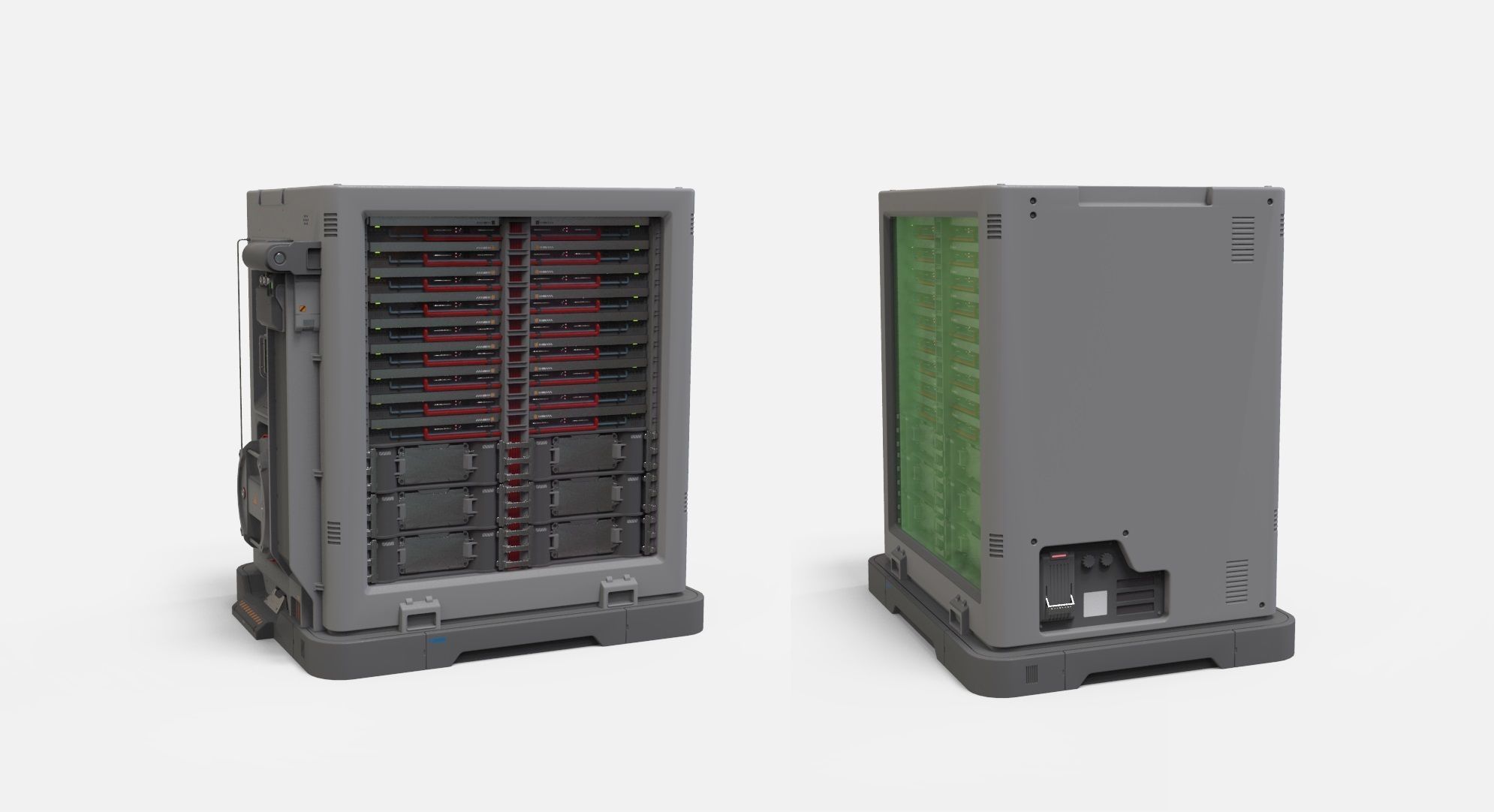 sci fi terminal 2 3D model_6