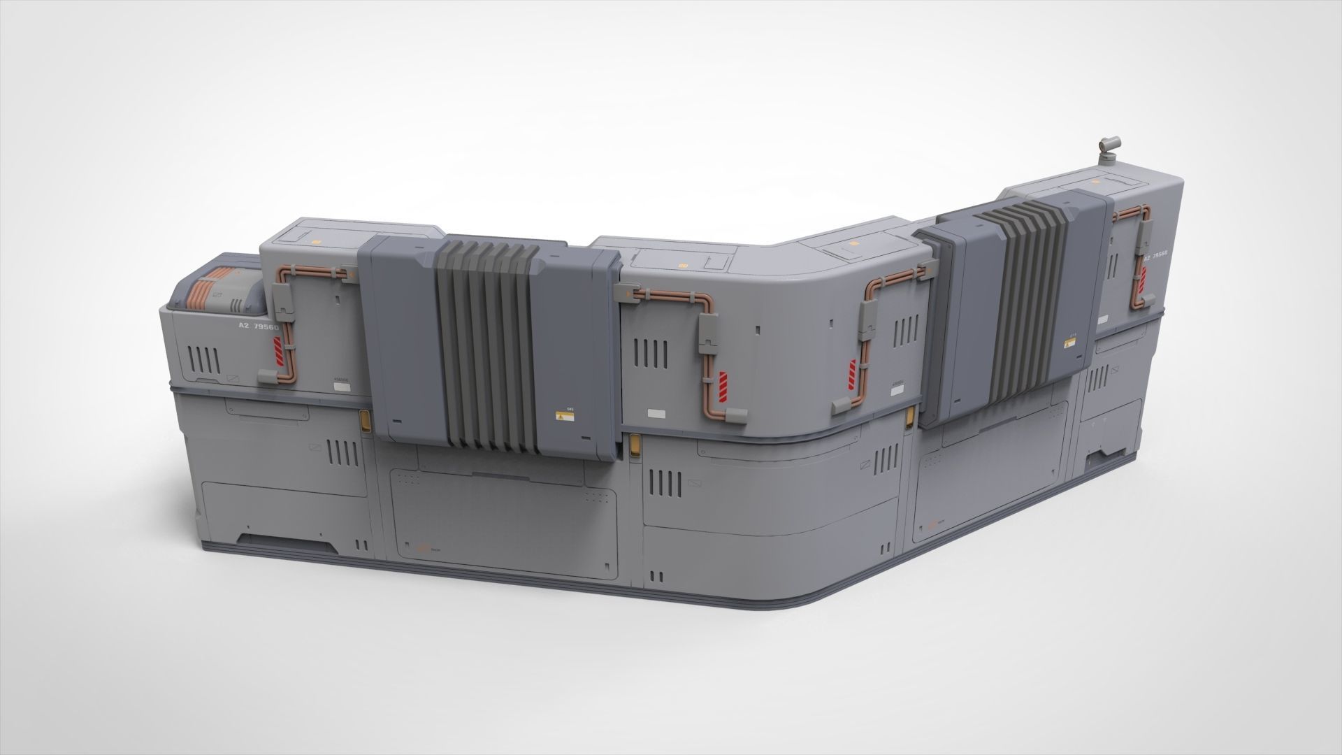 sci fi terminal 2 3D model_24