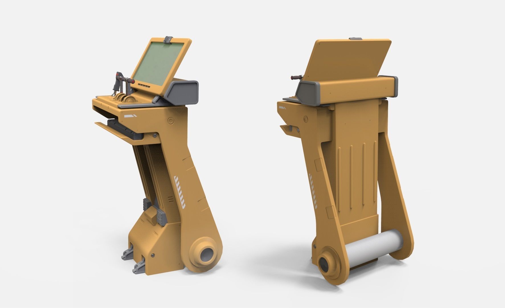 sci fi terminal 2 3D model_31