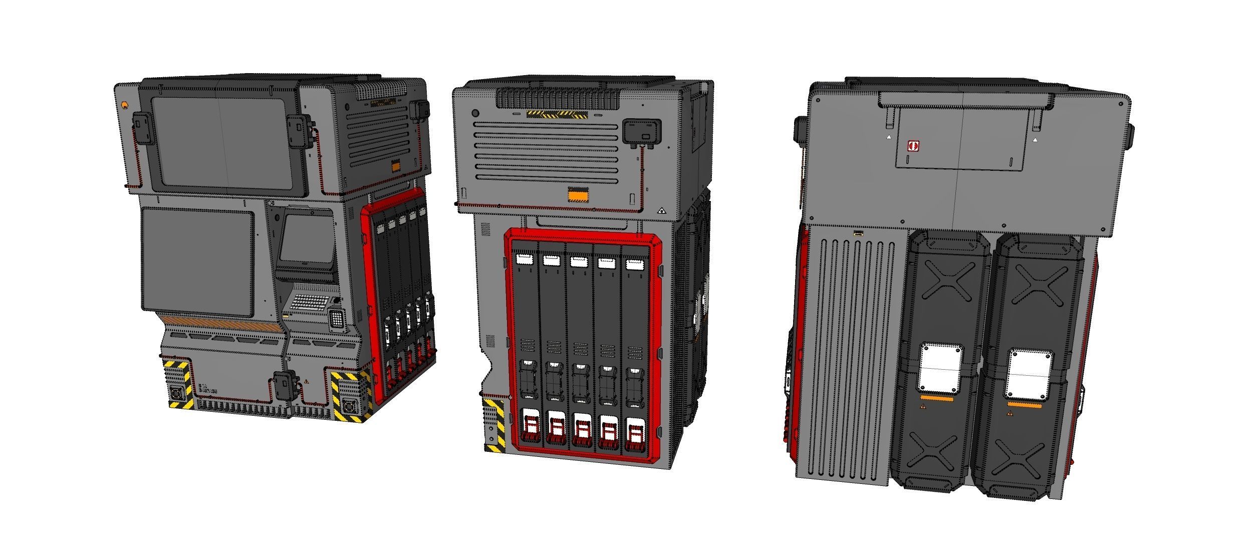 sci fi terminal 2 3D model_34