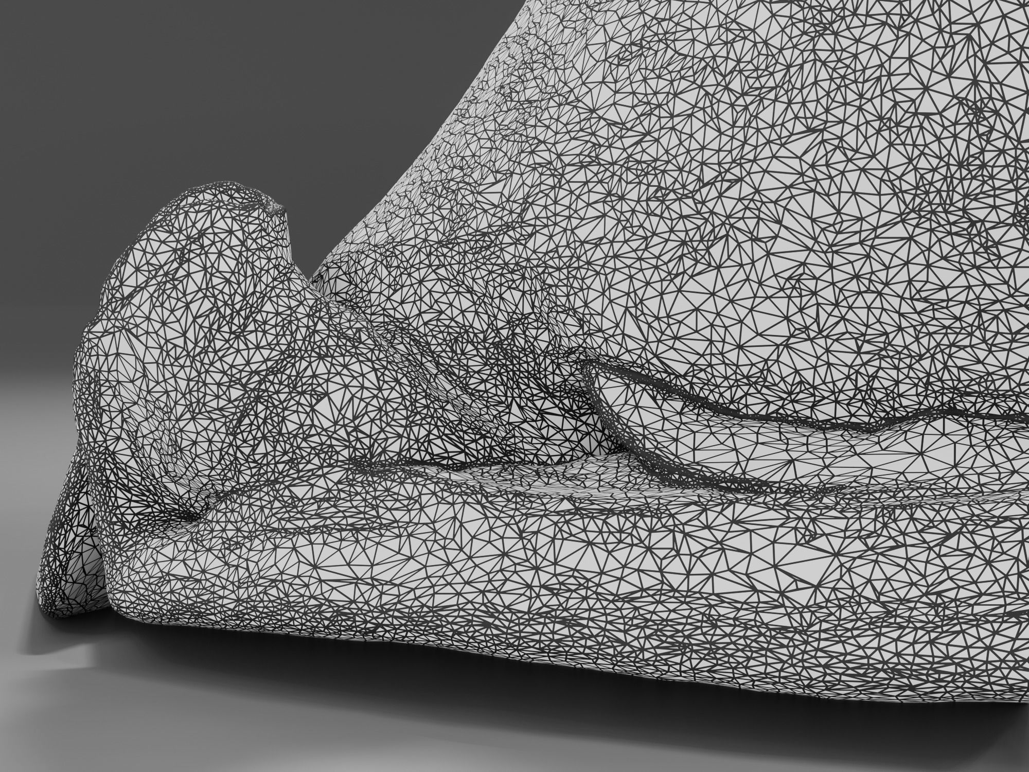 Seashel - Cassis tuberosa - 3D Scan Low-poly 3D model_15