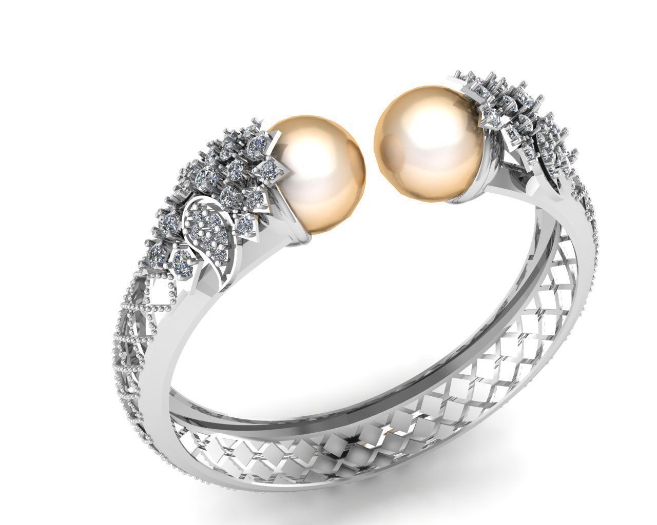 Bracelet 3D print model_1