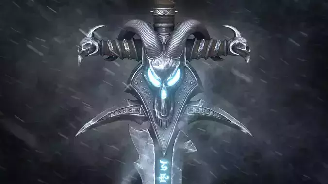 Frostmourne sword of gods hd wallpaper