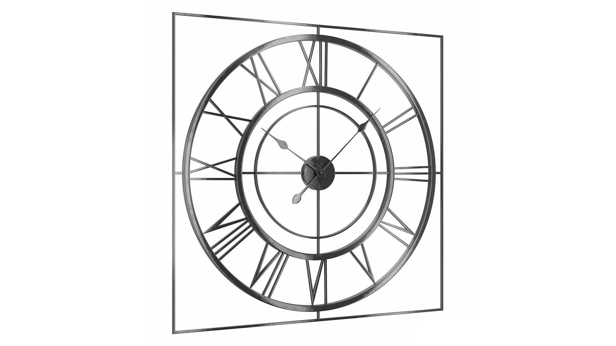 Balliol Wall Clock GZ-C1003 Low-poly 3D model_1