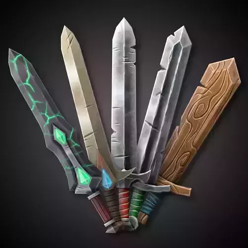 Stylized Swords