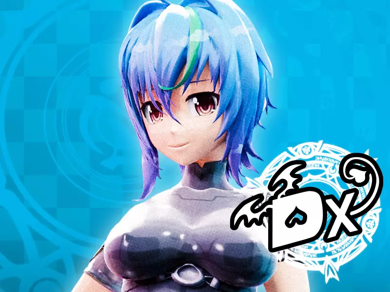 Highschool DxD - Xenovia Quarta MMD Model DELUXE Low-poly 3D model_0