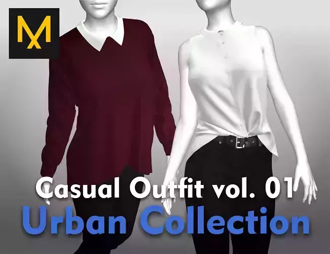 Casual Outfit vol 01 Urban Collection