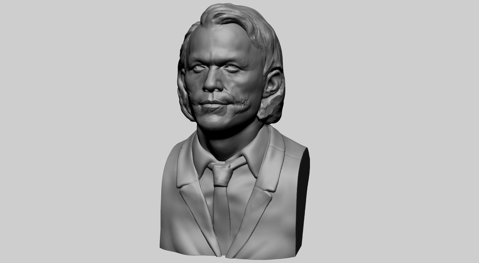 The Joker Bust A 3D model_11