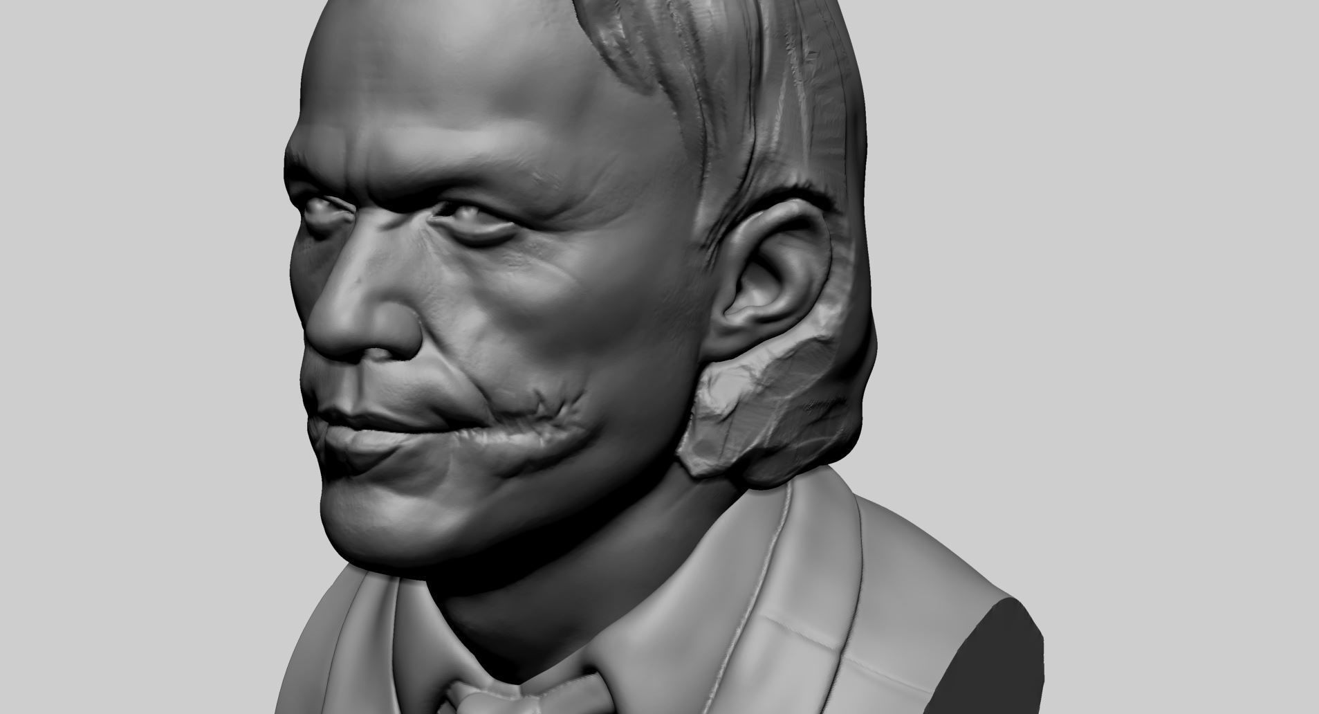 The Joker Bust A 3D model_14