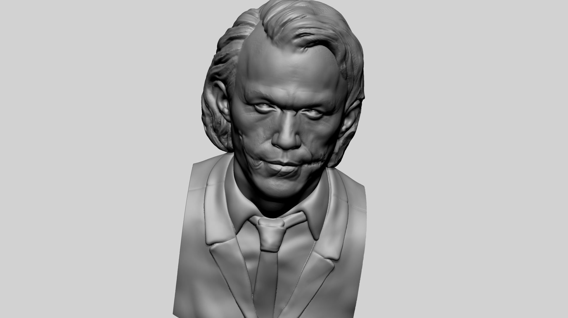 The Joker Bust A 3D model_2