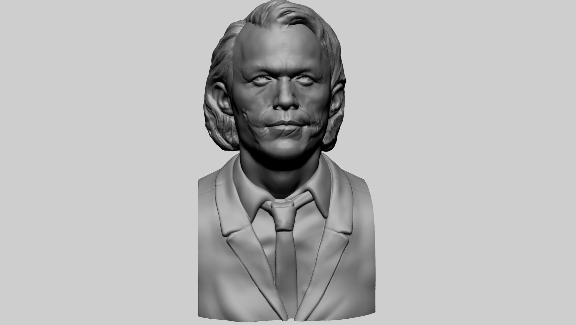 The Joker Bust A 3D model_4