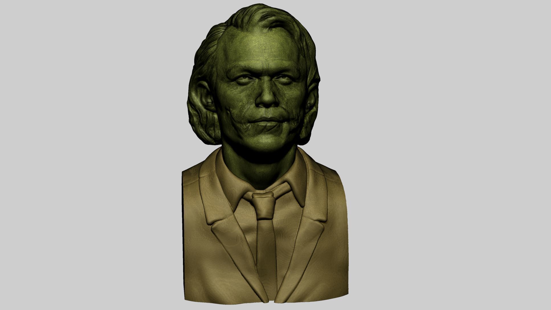 The Joker Bust A 3D model_15