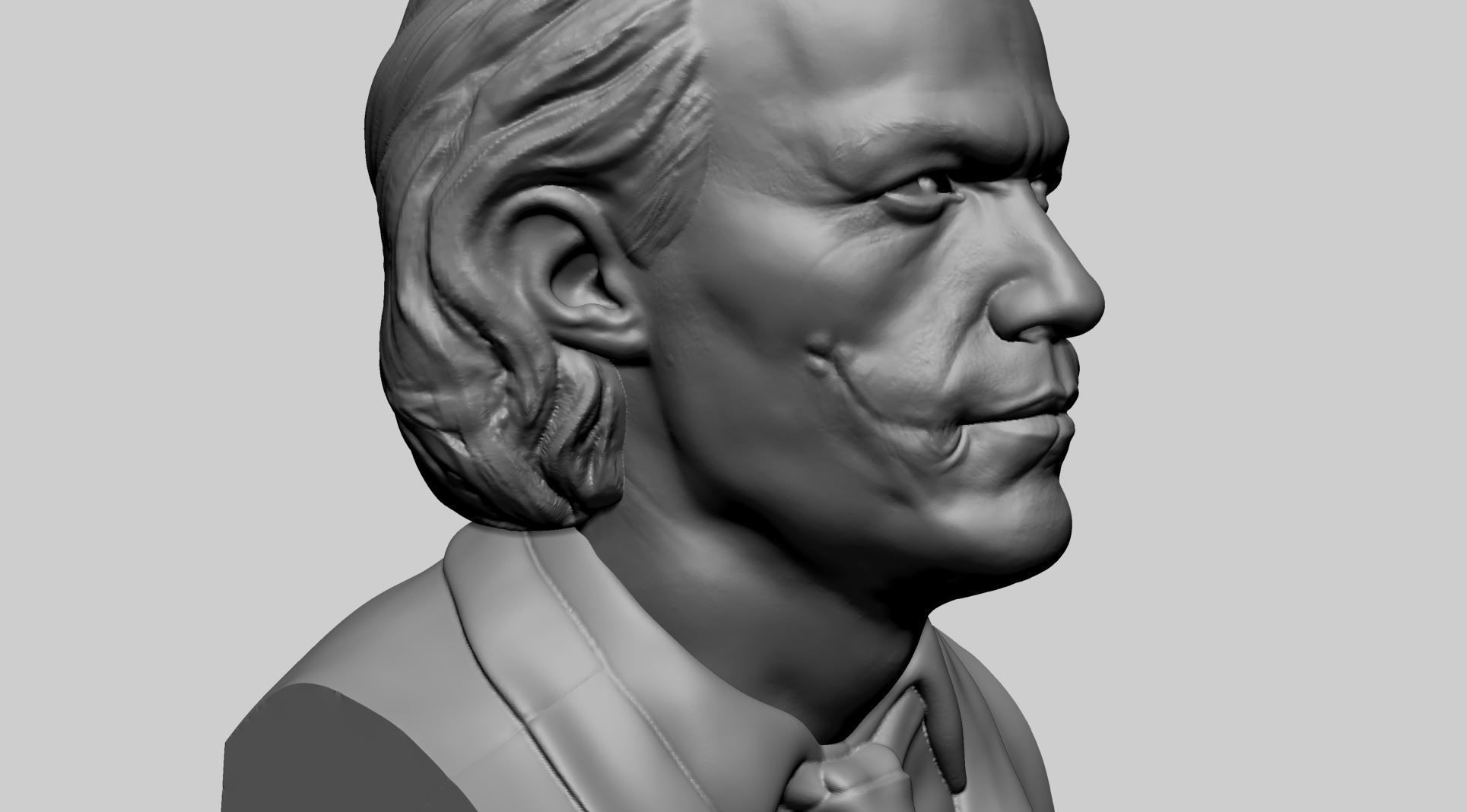 The Joker Bust A 3D model_13