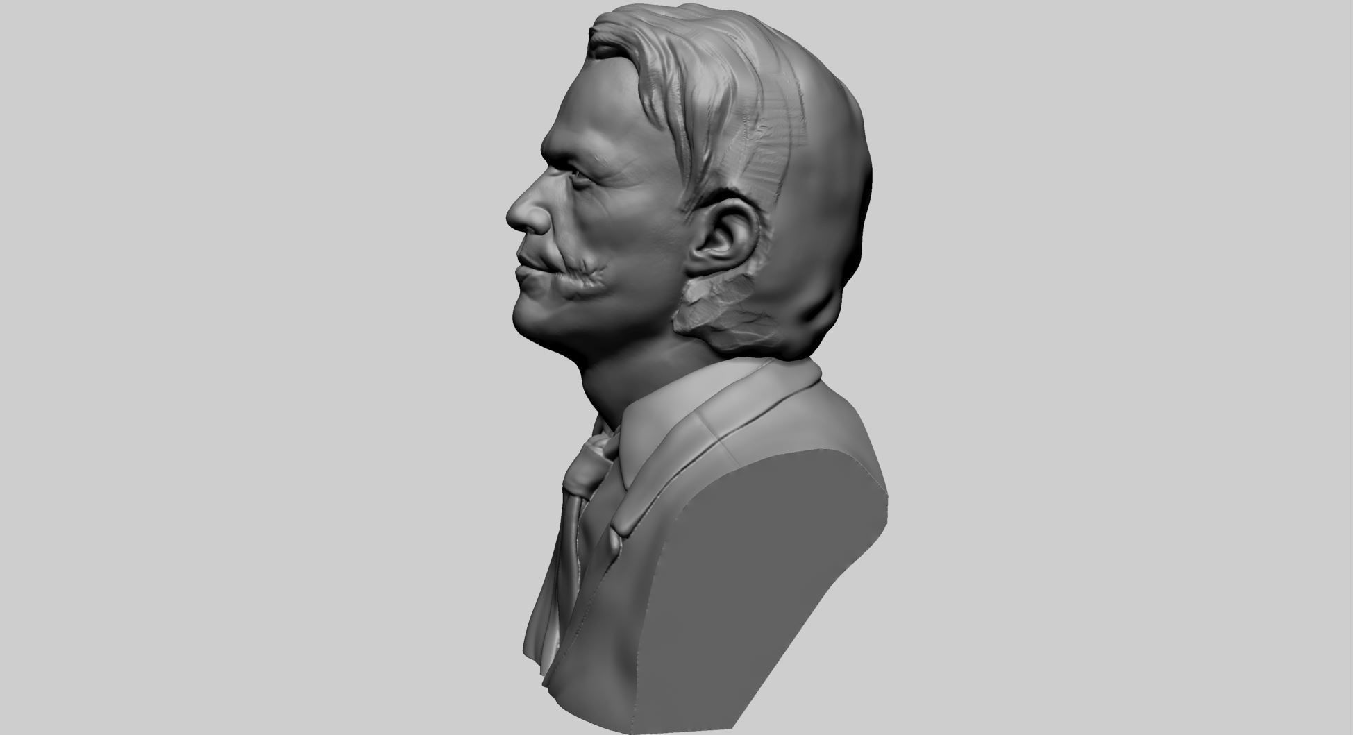 The Joker Bust A 3D model_10