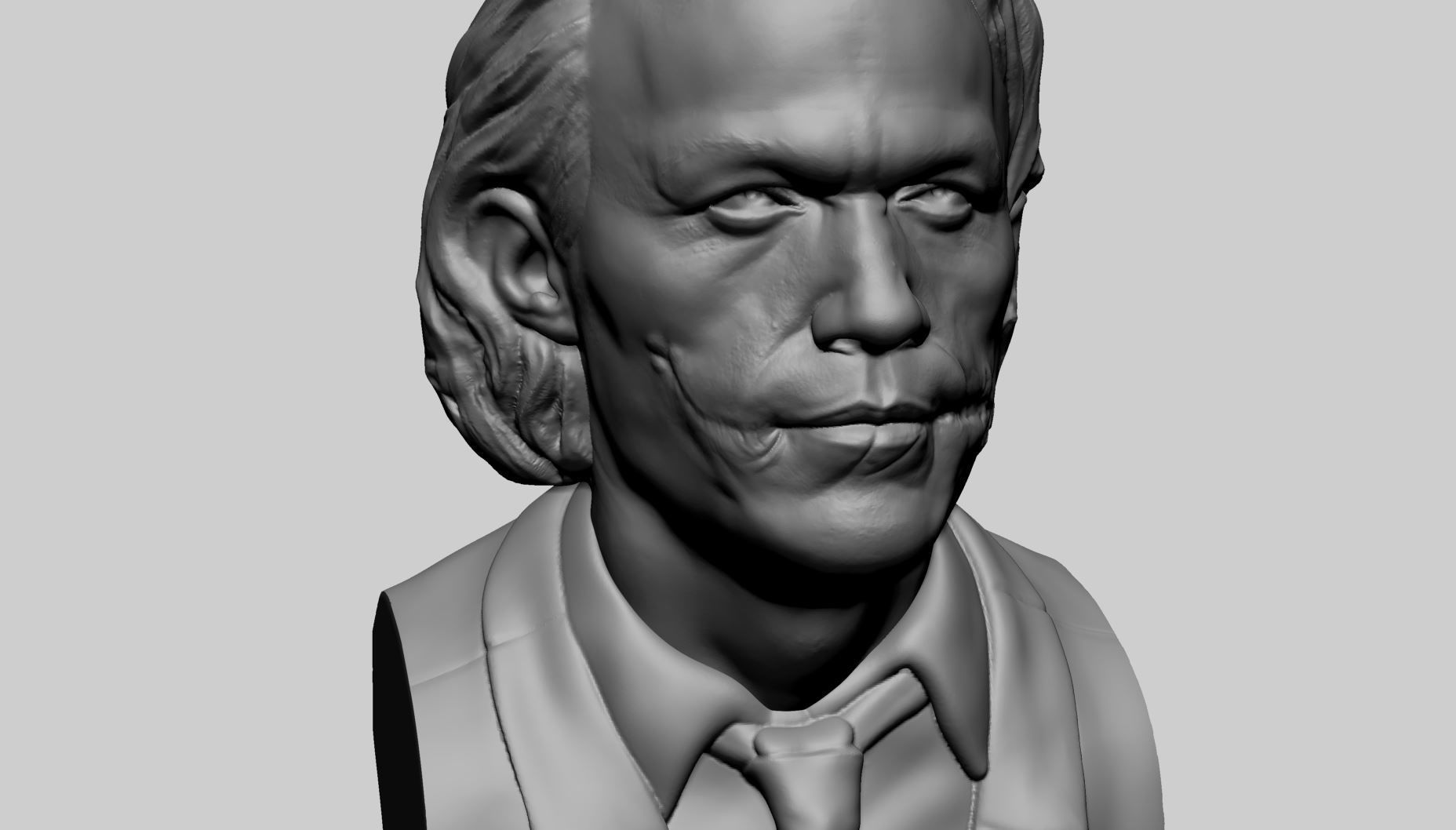 The Joker Bust A 3D model_12