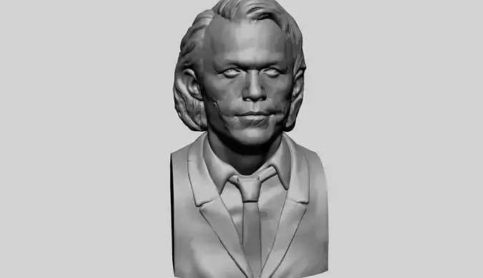 The Joker Bust A 3D model