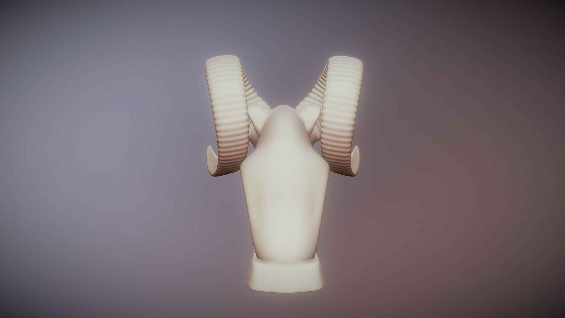 Dodge Ram hood ornament 3D model_14