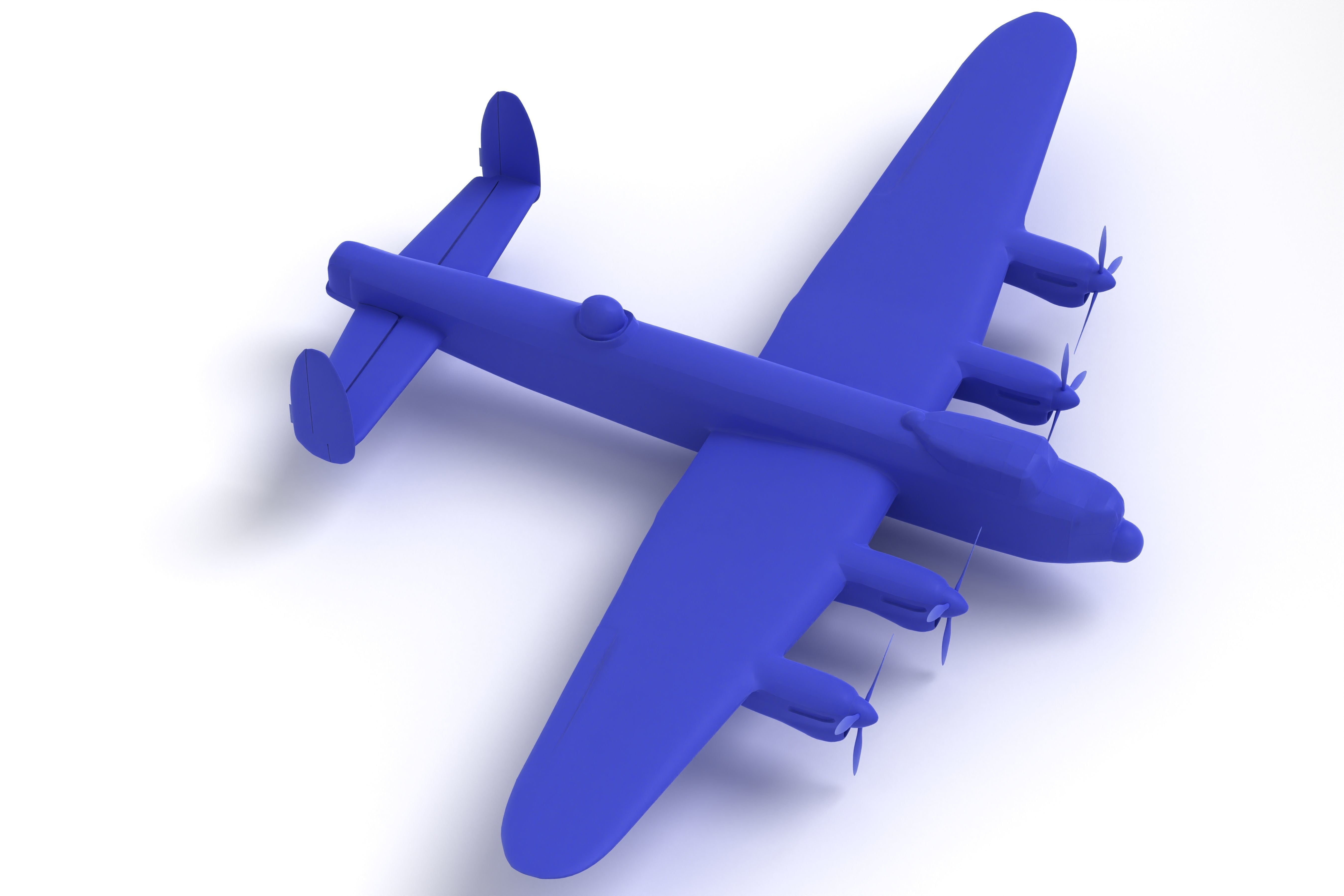 Avro Lancaster 3D print 3D print model_1