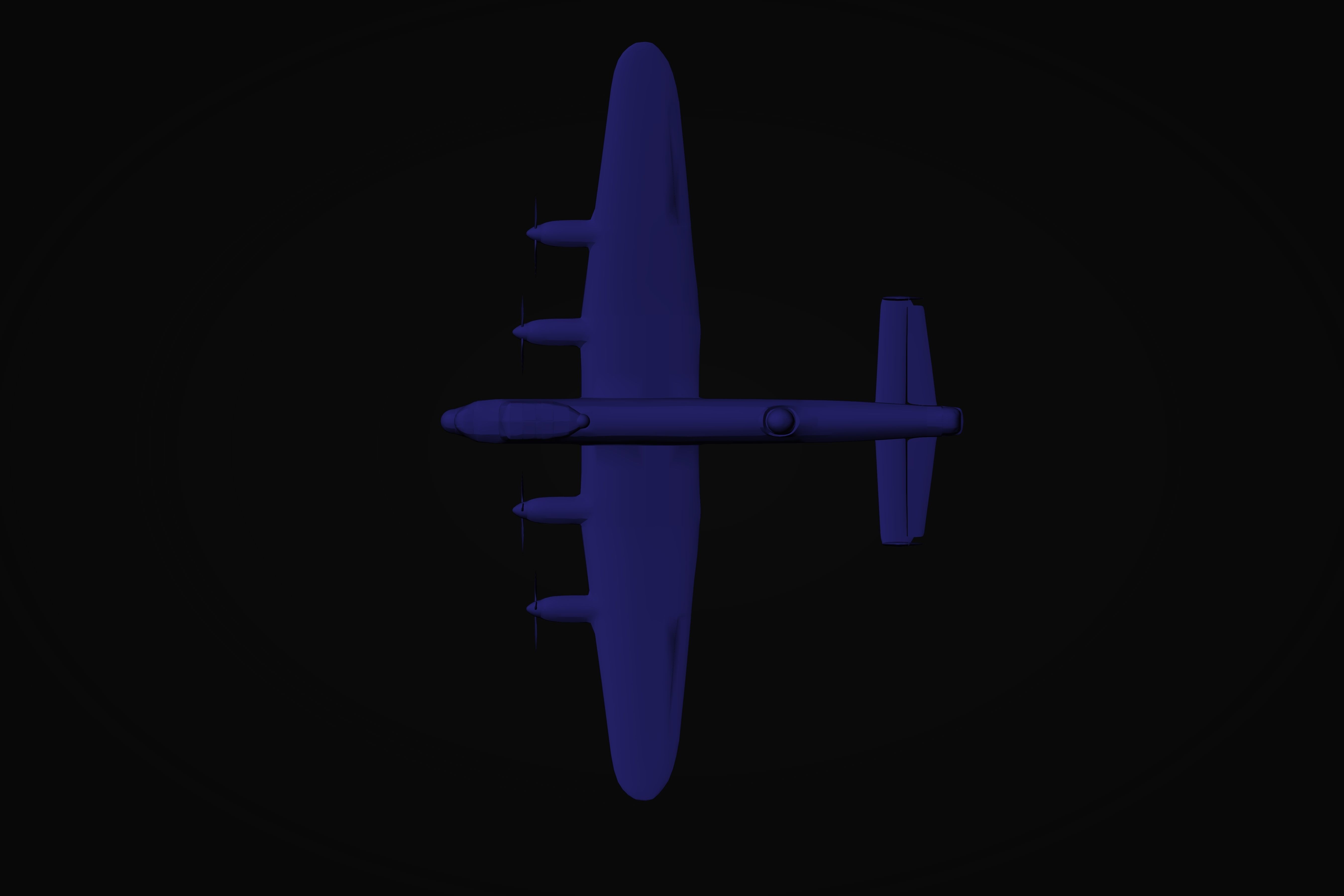 Avro Lancaster 3D print 3D print model_5