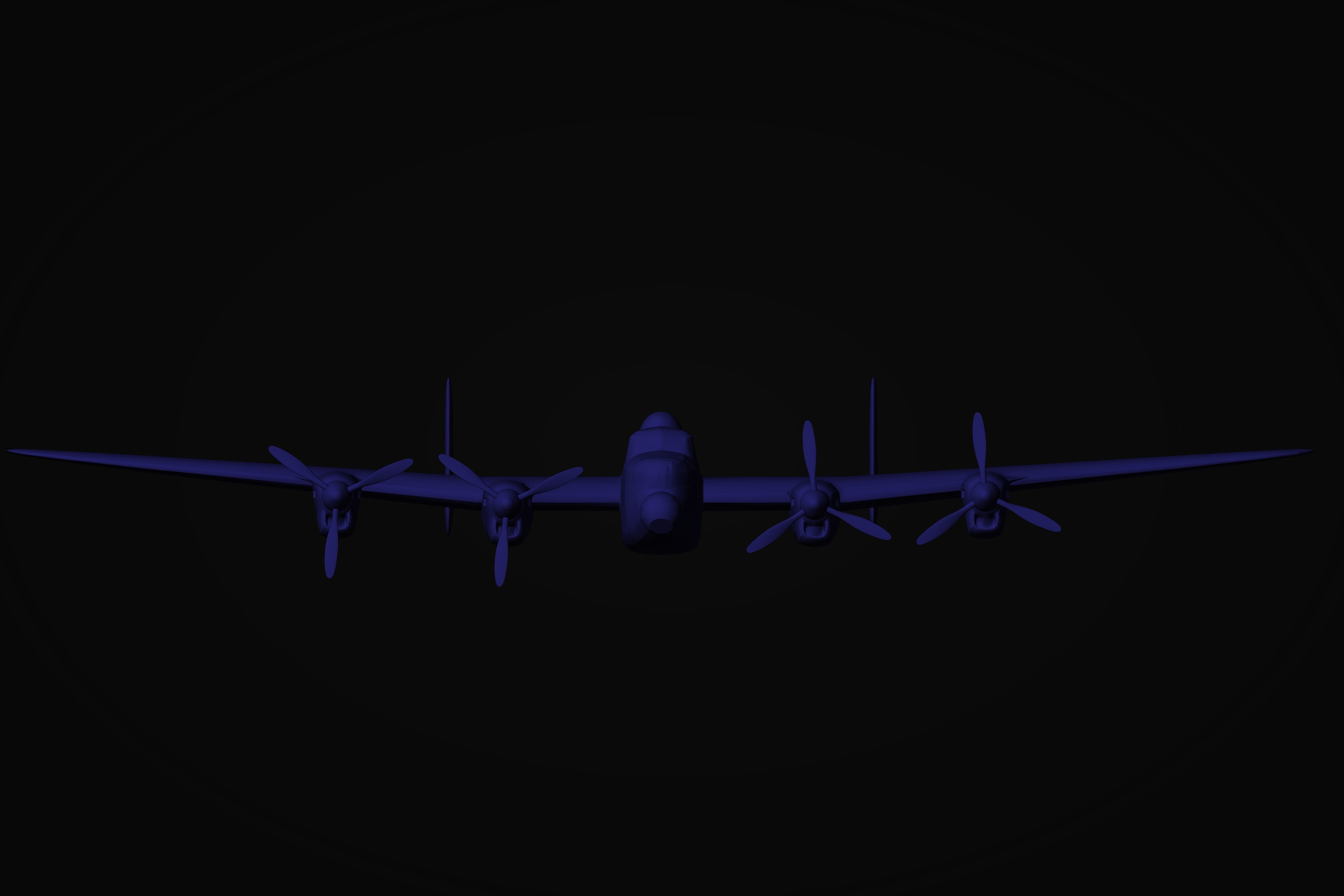 Avro Lancaster 3D print 3D print model_6
