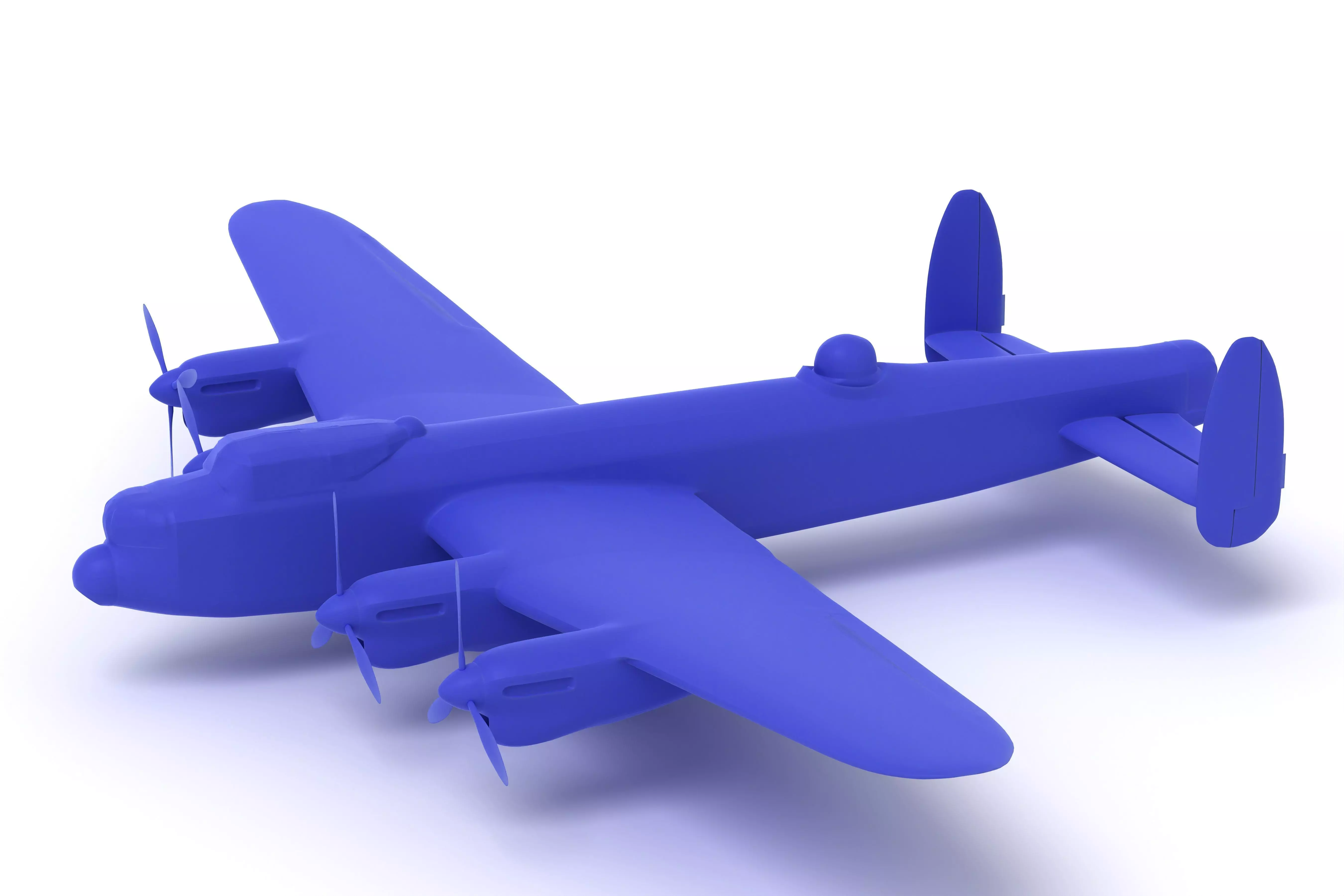 Avro Lancaster 3D print 3D print model_0