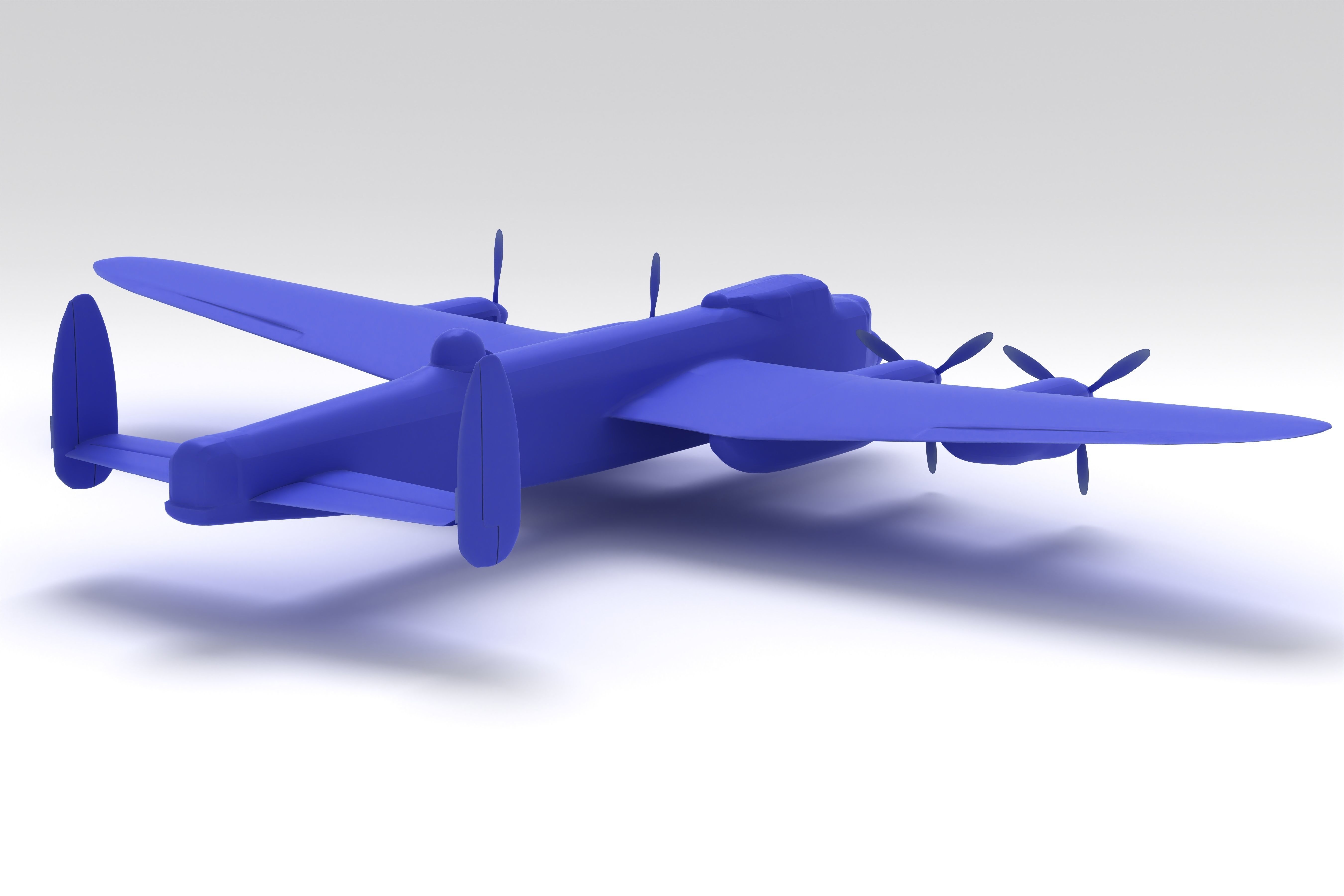 Avro Lancaster 3D print 3D print model_2