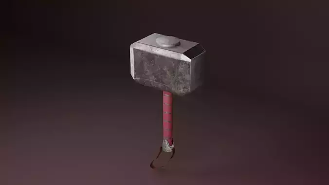 thor hammer 3D model