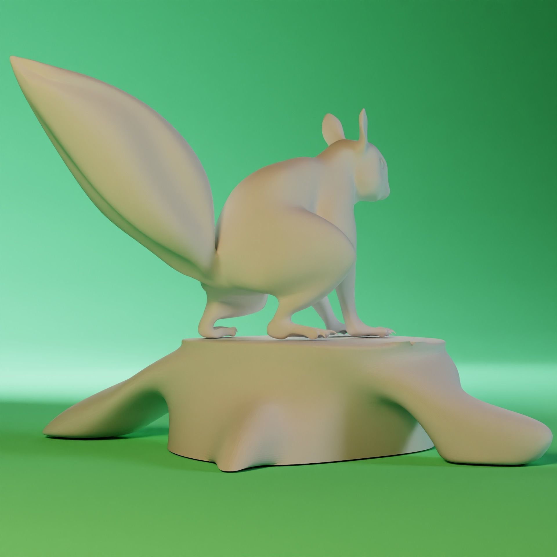 squirrel 3D print model_3