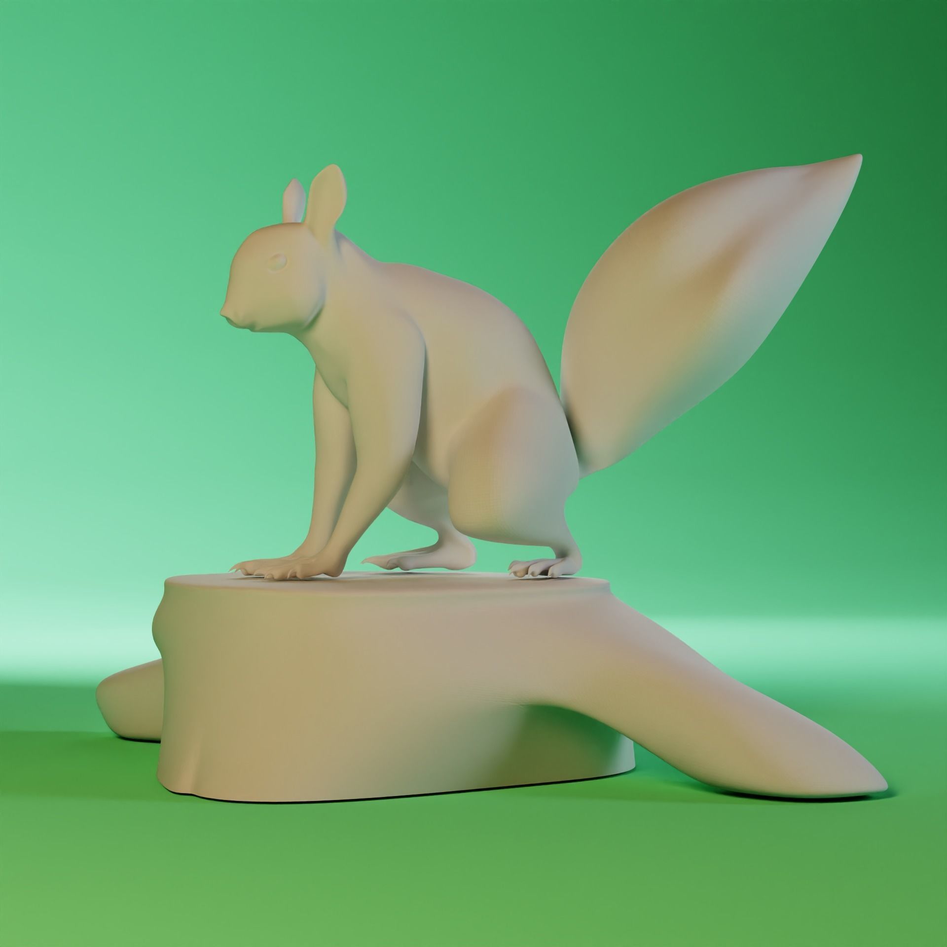 squirrel 3D print model_2