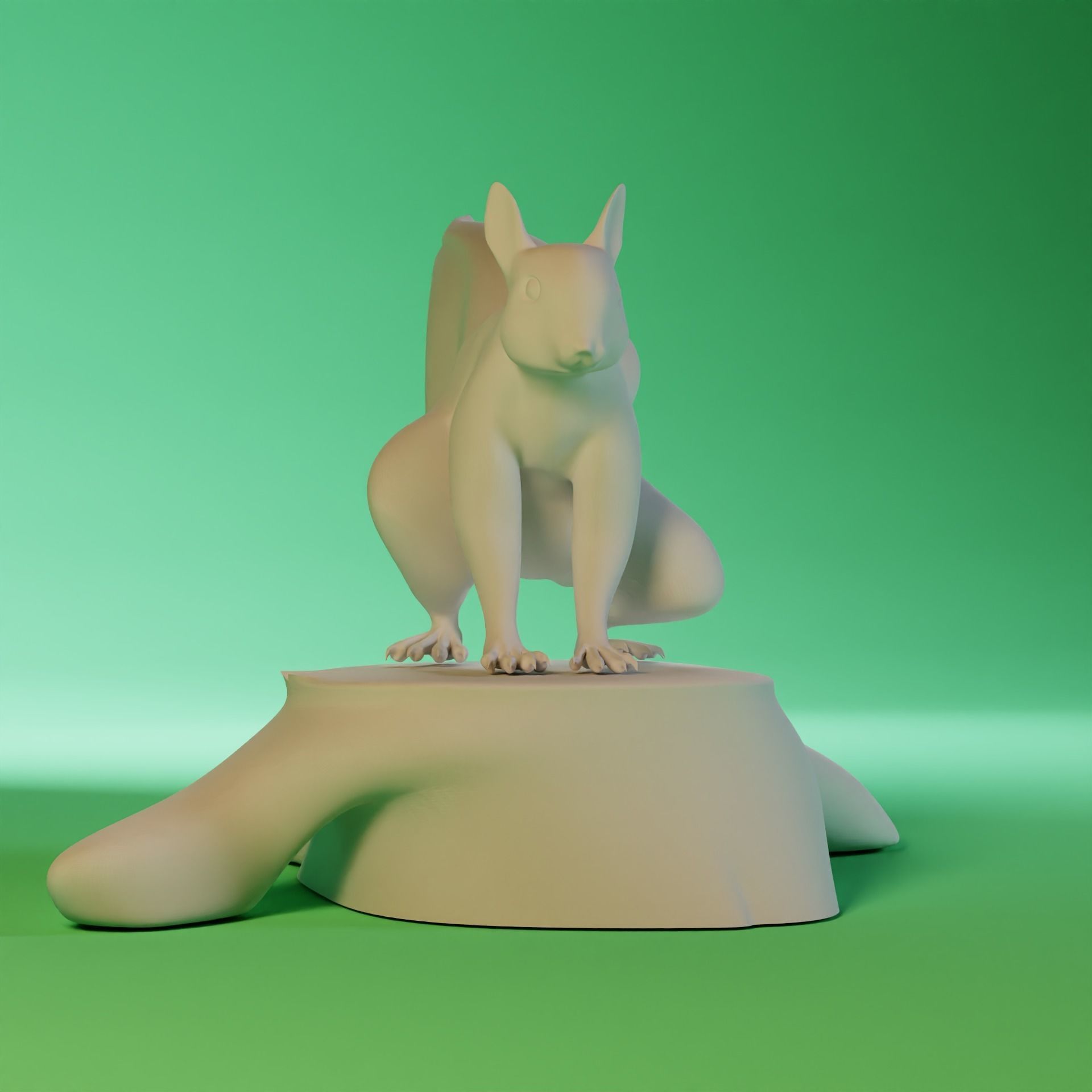 squirrel 3D print model_6