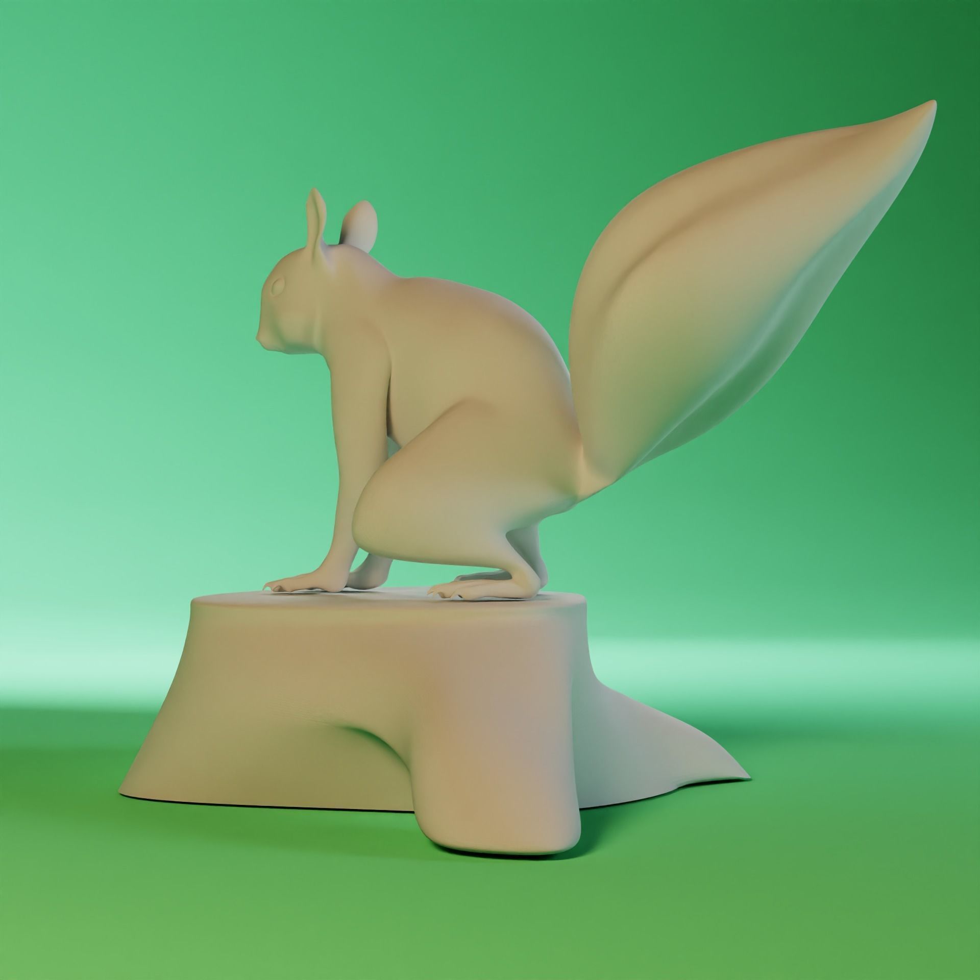 squirrel 3D print model_7