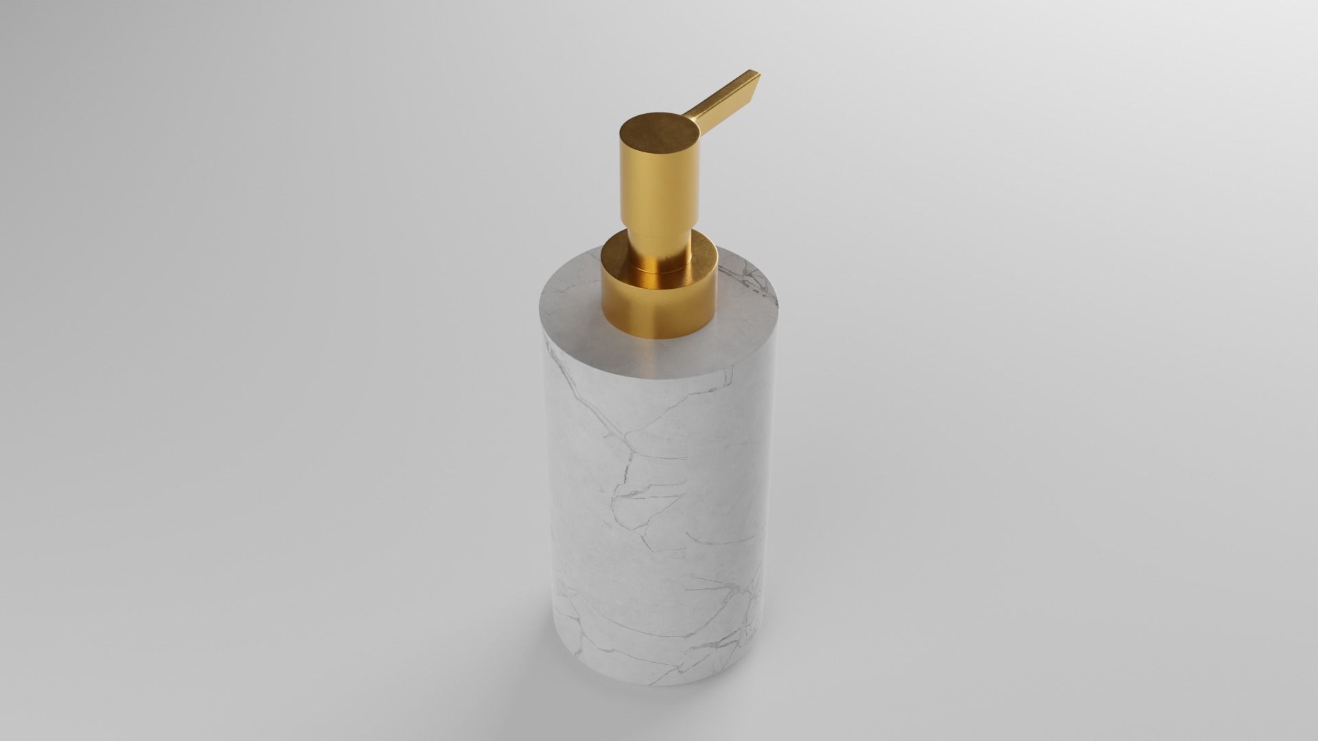 Soap dispenser Low-poly 3D model Low-poly 3D model_2