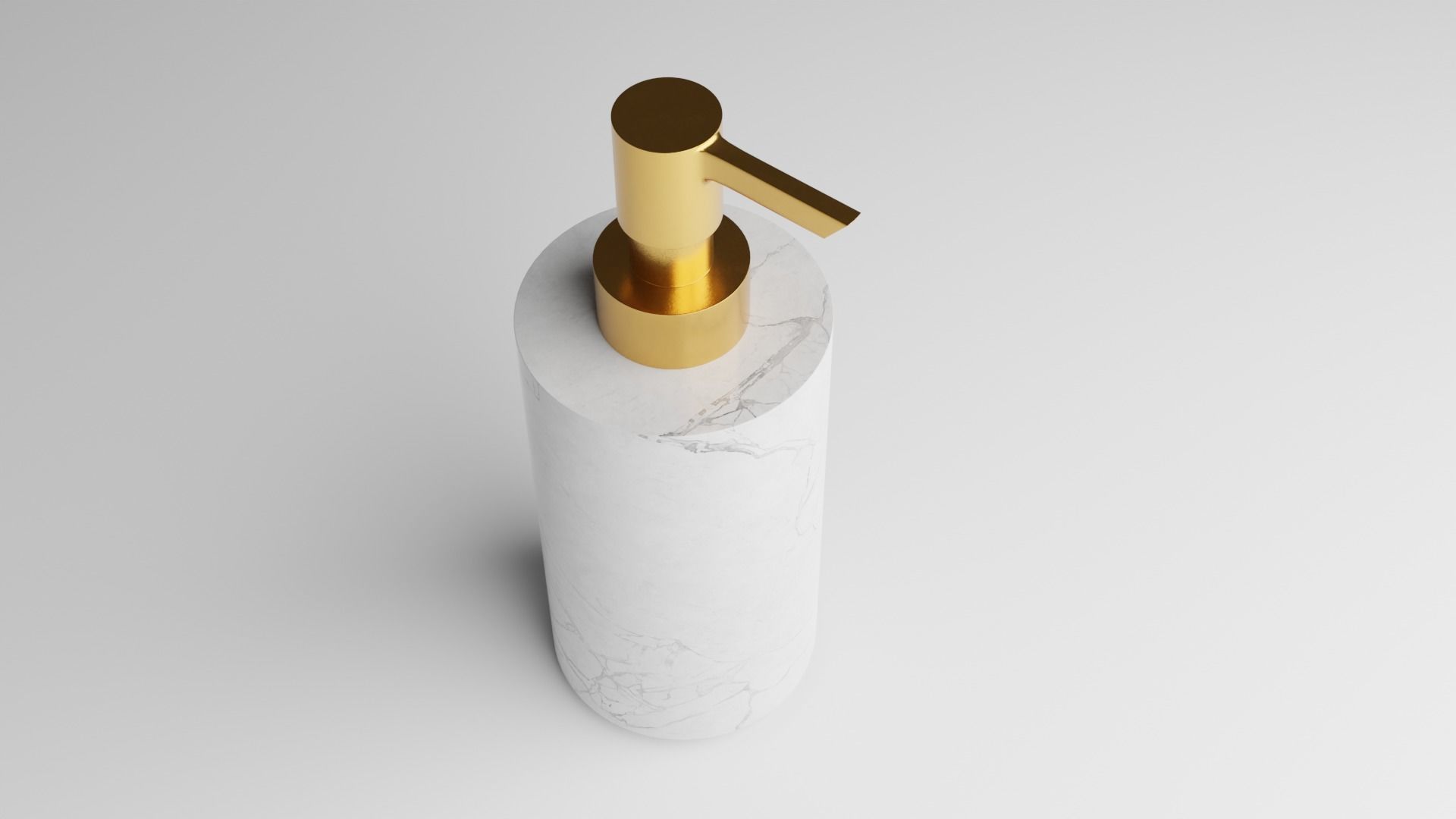 Soap dispenser Low-poly 3D model Low-poly 3D model_1