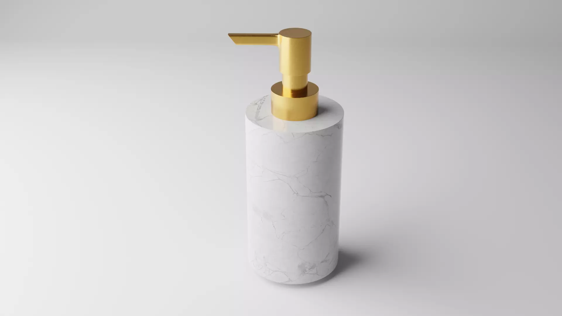 Soap dispenser Low-poly 3D model Low-poly 3D model_0