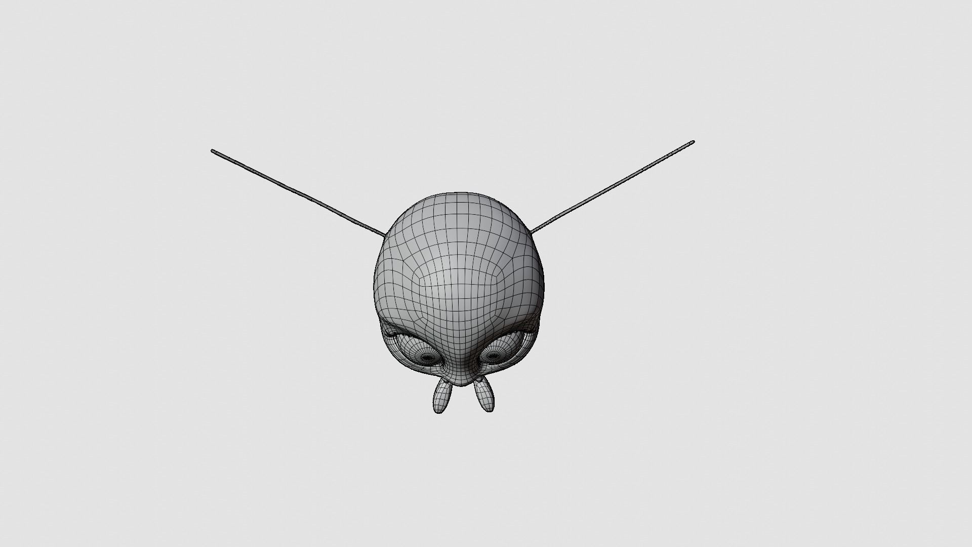 Tikki - Kwami Rigged from miraculous ladybug  for Blender Low-poly 3D model_16