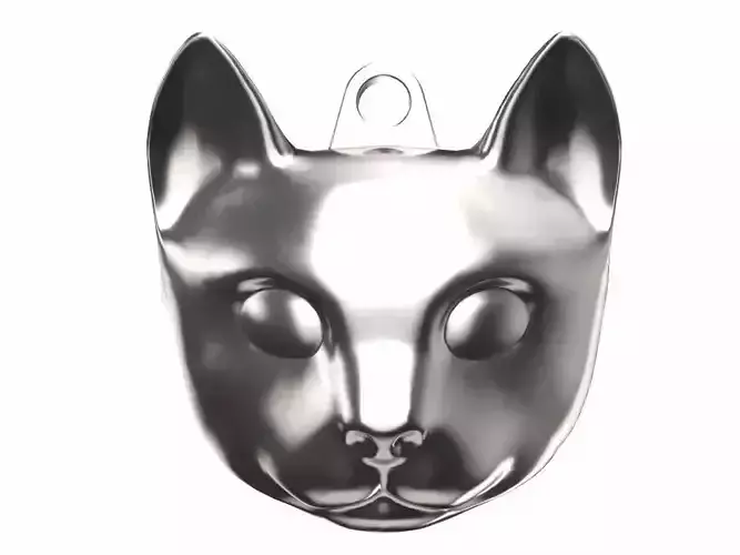 Cat Head Pendant