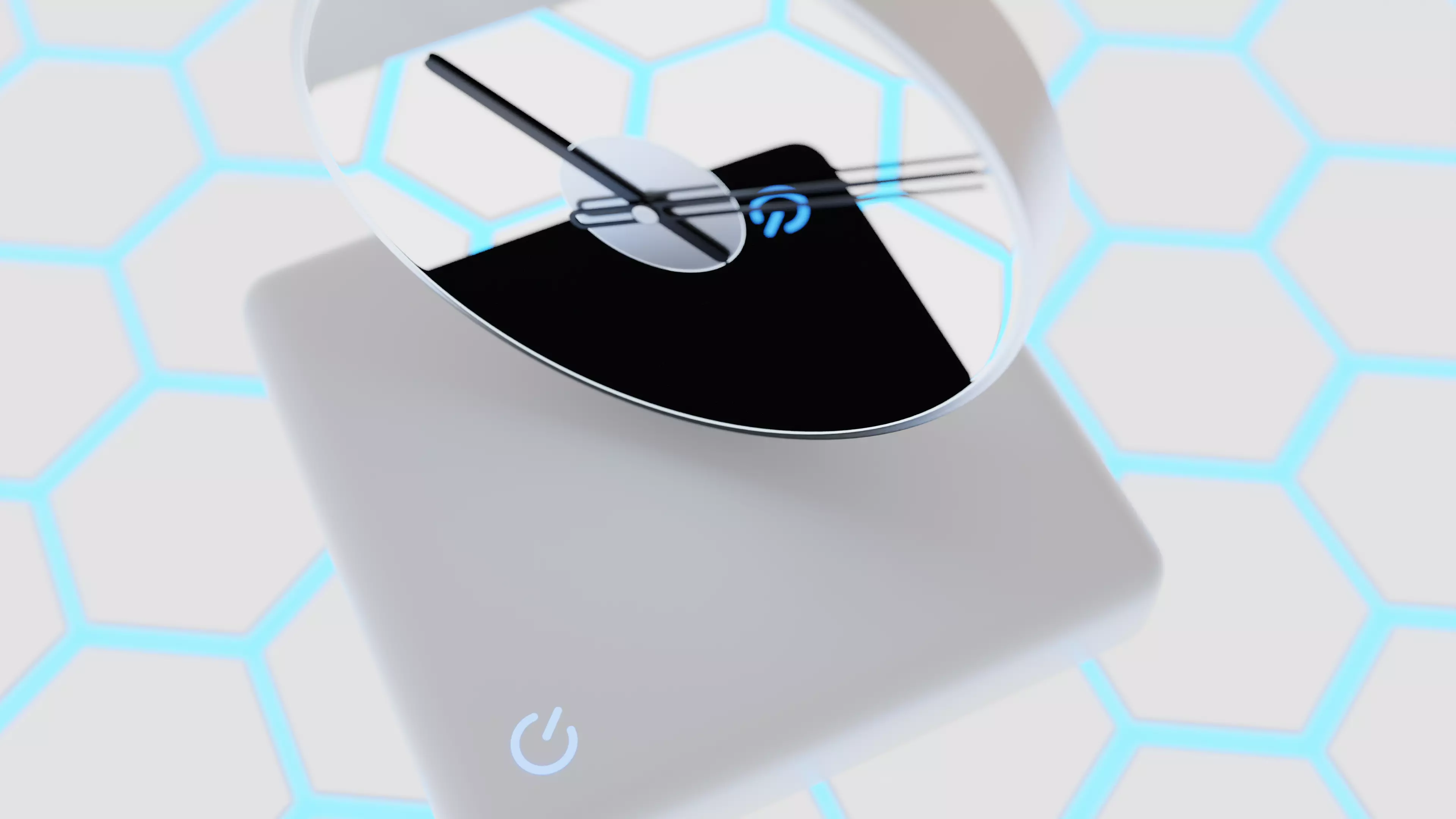 Holo Clock Free 3D model_0