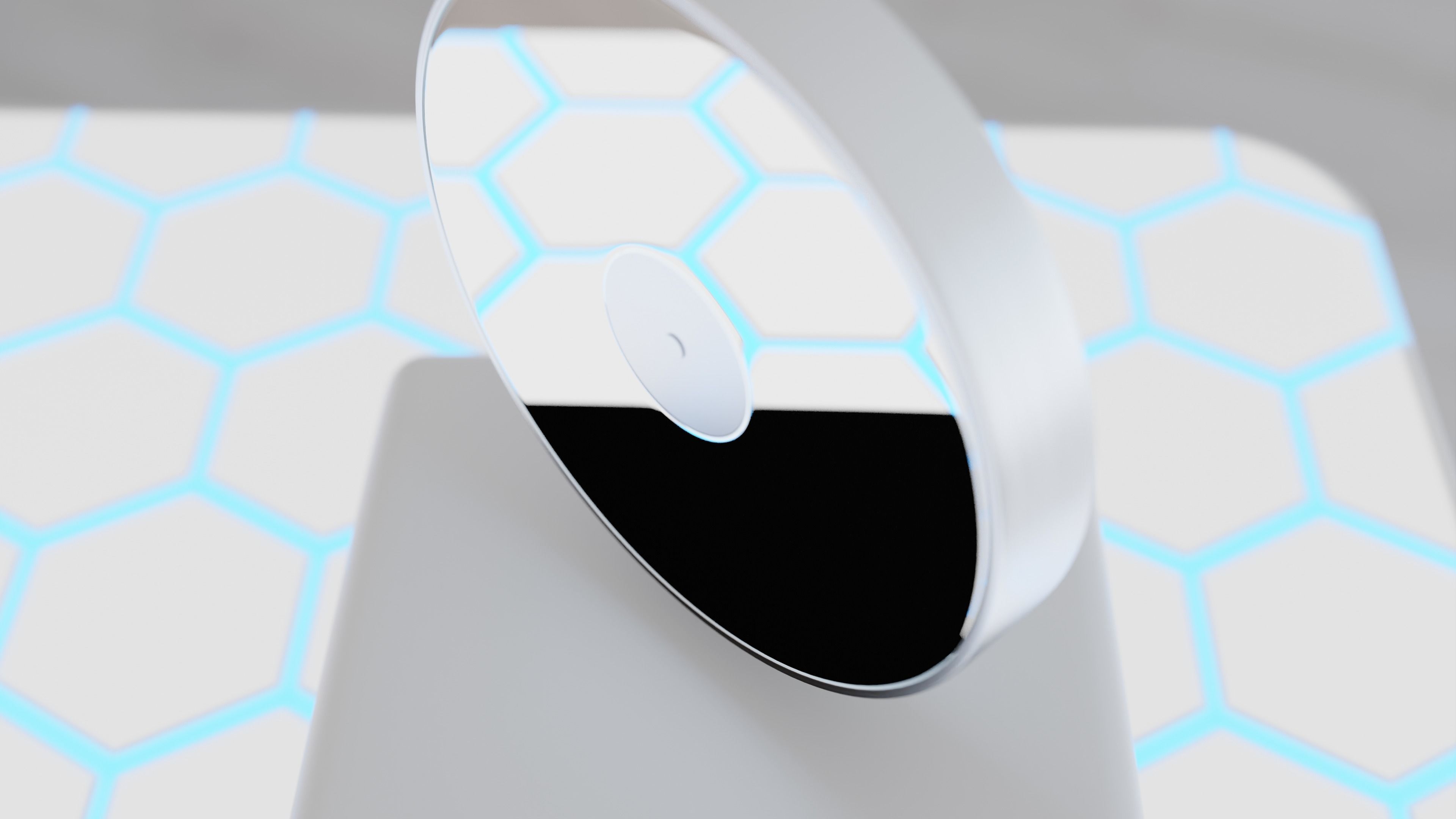 Holo Clock Free 3D model_3