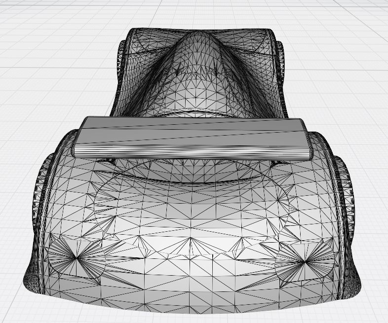 Plastic car for children Layza 3D print model_13