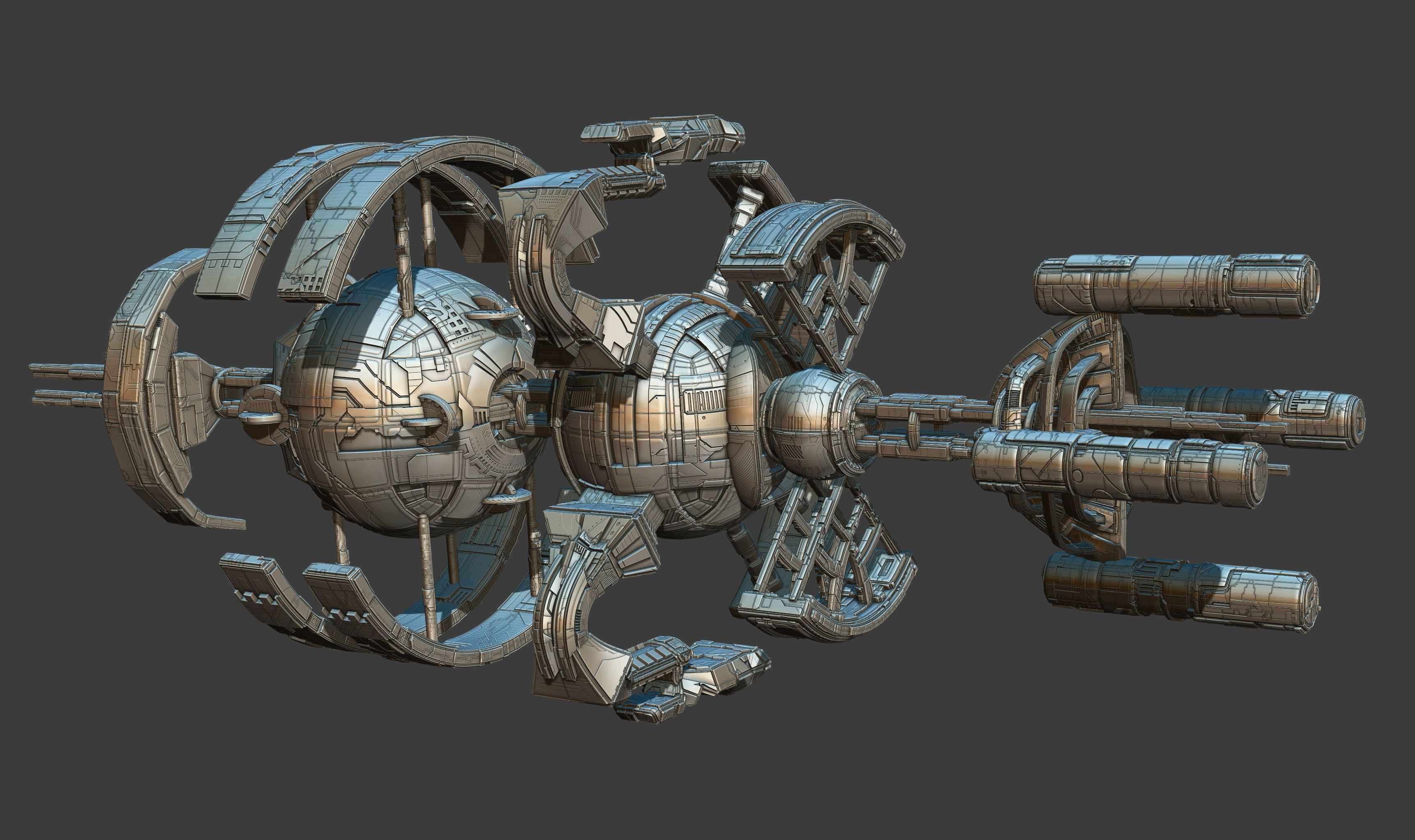 space equipment node 00196 3D model_7