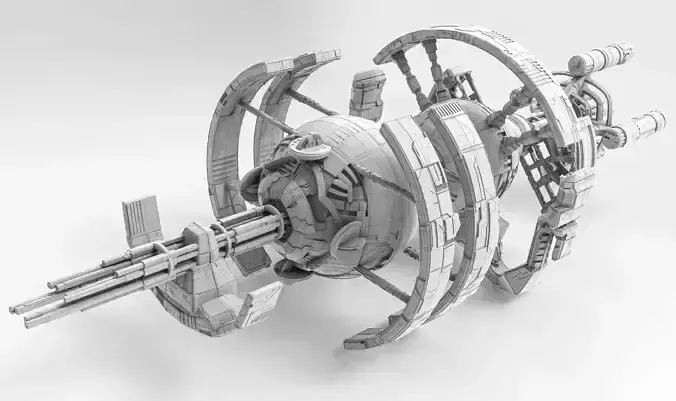 space equipment node 00196 3D model